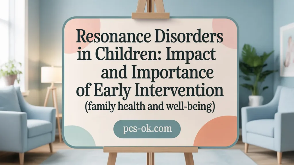 Helping Children With Resonance Disorders Thrive