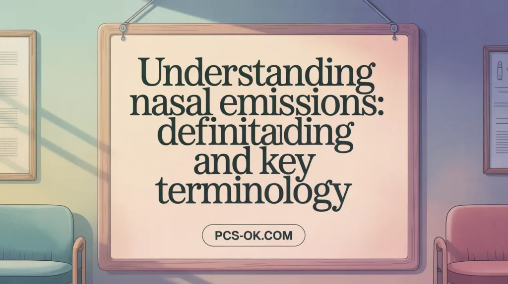 Understanding Nasal Emissions in Children’s Speech