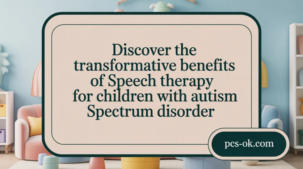 How Speech Therapy Helps Kids With Autism Communicate