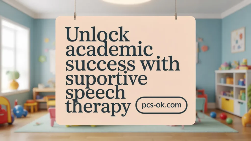 How Speech Therapy Helps Children Succeed in School