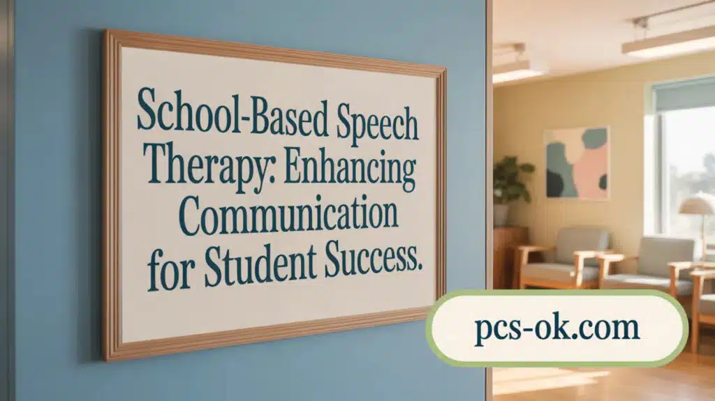 Choosing Between Private and School-Based Speech Therapy
